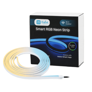 halox stay connected smart rgb neon strip light wifi control with mobile app 16 million colors rope light