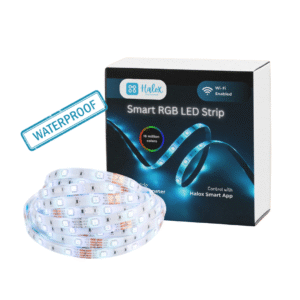halox stay connected smart rgb neon strip light wifi control with mobile app 16 million colors rope light